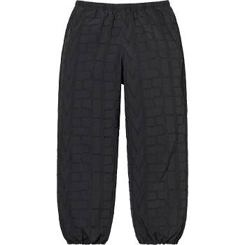 Supreme black hot sale track pants